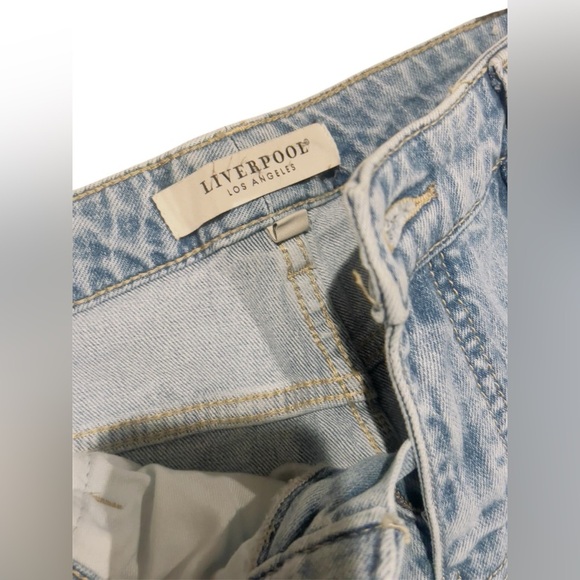 Liverpool Jeans  Hannah High Rise Flare Twist Seam- Frankfurt size 6/28 - Picture 5 of 13